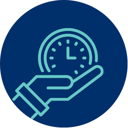 Personalized time icon